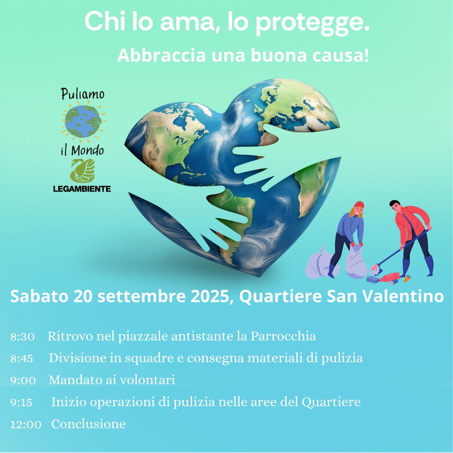 Iniziativa Puliamo il mondo a Cisterna di Latina